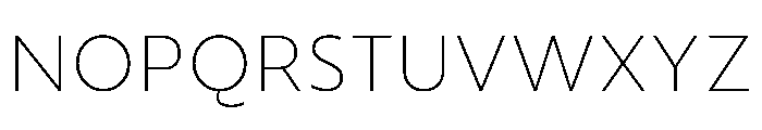 Nouveau HairCrocus Font UPPERCASE