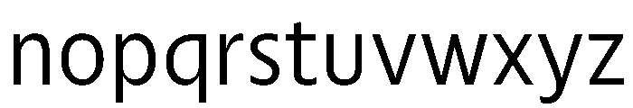 Nouveau LightCrocus Instance Font LOWERCASE