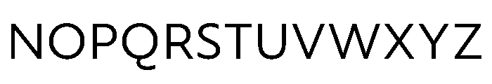 Nouveau LightCrocus Font UPPERCASE