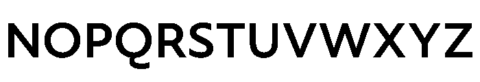 Nouveau MediumCrocus Font UPPERCASE