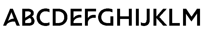 Nouveau MediumDahlia Font UPPERCASE