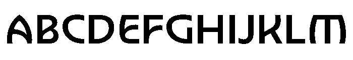 Nouveau MediumGingko Font UPPERCASE