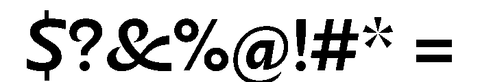 Nouveau MediumRose Font OTHER CHARS
