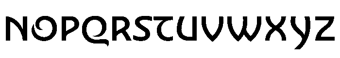 Nouveau MediumRose Font UPPERCASE