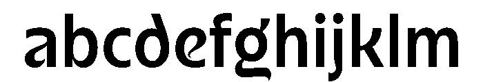 Nouveau MediumThistle FONT