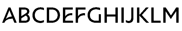 Nouveau RegularDahlia Font UPPERCASE