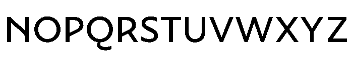 Nouveau RegularDahlia Font UPPERCASE