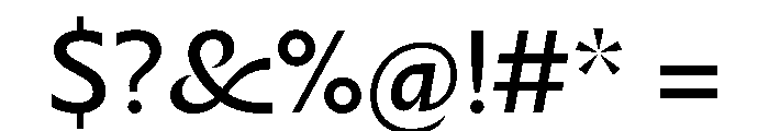 Nouveau RegularNenuphar Font OTHER CHARS