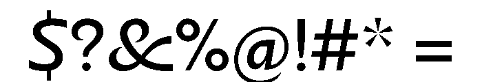 Nouveau RegularRose Font OTHER CHARS