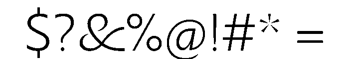 Nouveau ThinCrocus Instance Font OTHER CHARS