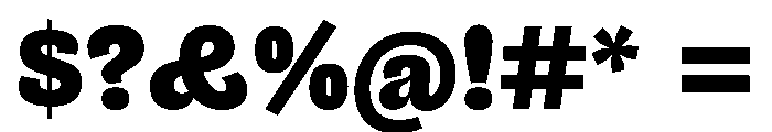 NouveauGrande Black Font OTHER CHARS