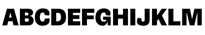 NouveauGrande Black Font UPPERCASE
