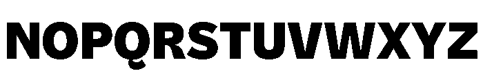 NouveauGrande Black Font UPPERCASE