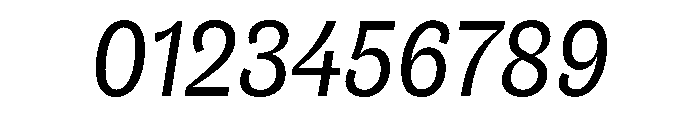 NouveauGrande Italic Font OTHER CHARS