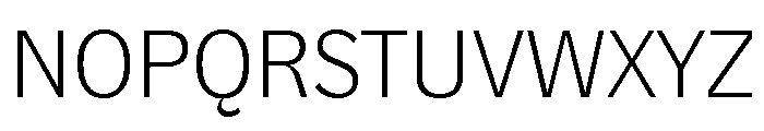 NouveauGrande Light Font UPPERCASE