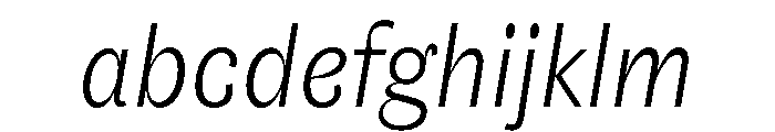 NouveauGrande LightItalic FONT
