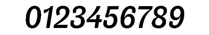 NouveauGrande MediumItalic Font OTHER CHARS