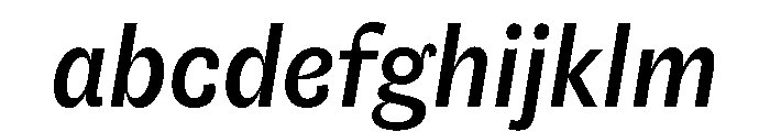 NouveauGrande MediumItalic FONT