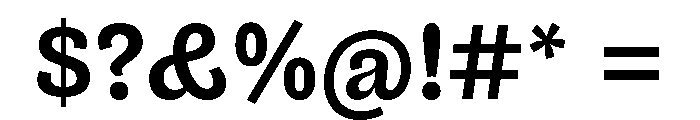 NouveauGrande SemiBold Font OTHER CHARS