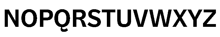 NouveauGrande SemiBold Font UPPERCASE