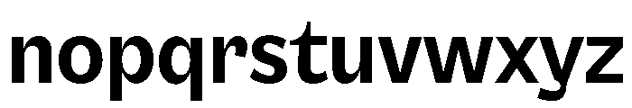 NouveauGrande SemiBold Font LOWERCASE