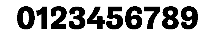 NouveauGrotesque Bold Font OTHER CHARS