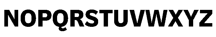 NouveauGrotesque Bold Font UPPERCASE