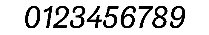 NouveauGrotesque Italic Font OTHER CHARS