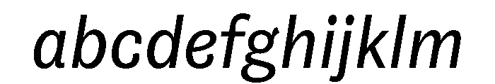 NouveauGrotesque Italic FONT
