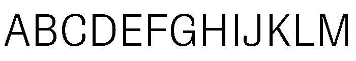 NouveauGrotesque Light Font UPPERCASE