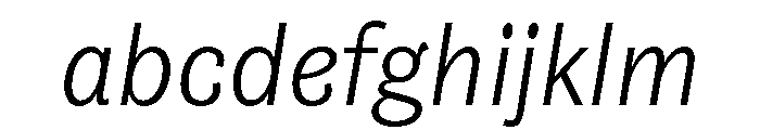 NouveauGrotesque LightItalic FONT