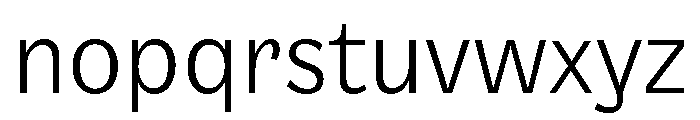 NouveauGrotesque Light Font LOWERCASE