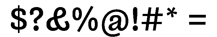 NouveauGrotesque Medium Font OTHER CHARS