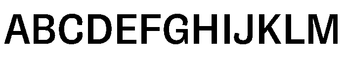 NouveauGrotesque Medium Font UPPERCASE