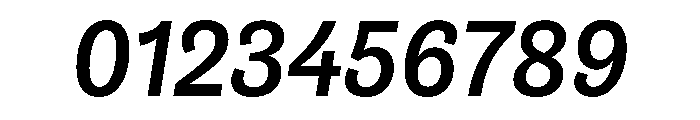 NouveauGrotesque MediumItalic Font OTHER CHARS