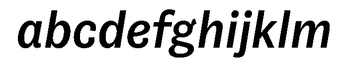NouveauGrotesque MediumItalic FONT