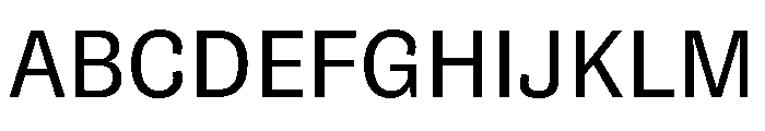 NouveauGrotesque Regular Font UPPERCASE