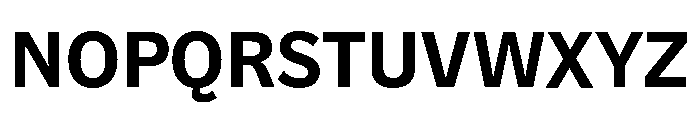 NouveauGrotesque SemiBold Font UPPERCASE