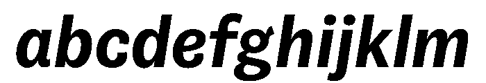 NouveauGrotesque SemiBoldItalic FONT