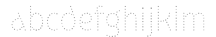 NouveauLed HairNenuphar FONT