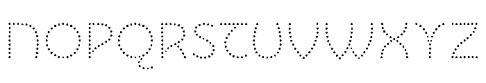 NouveauLed LightNenuphar Font UPPERCASE