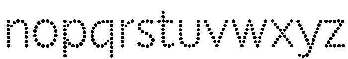 NouveauLed MediumDahlia Font LOWERCASE