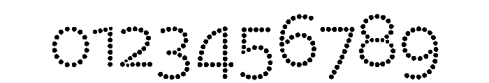 NouveauLed MediumNenuphar Font OTHER CHARS