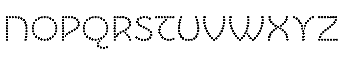 NouveauLed MediumNenuphar Font UPPERCASE