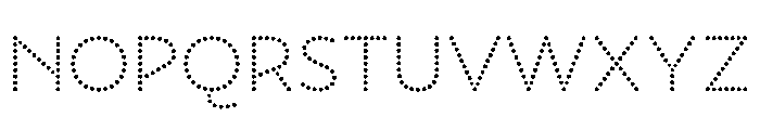 NouveauLed RegularDahlia Font UPPERCASE