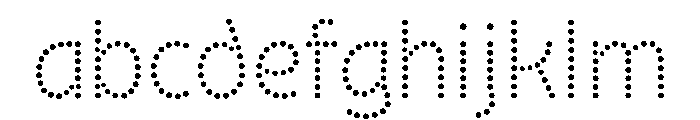 NouveauLed RegularGingko FONT