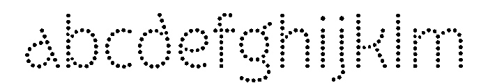 NouveauLed RegularNenuphar FONT