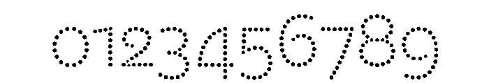 NouveauLed RegularRose Font OTHER CHARS