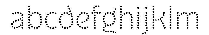 NouveauLed RegularThistle FONT