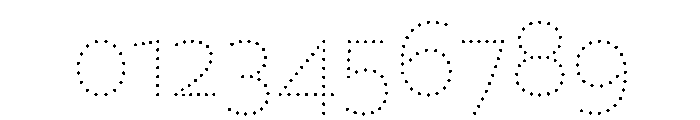 NouveauLed ThinCrocus Instance Font OTHER CHARS